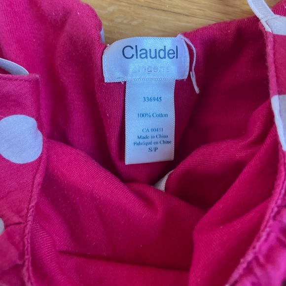 Polka Dot Pyjama Dress - Picture 4 of 5